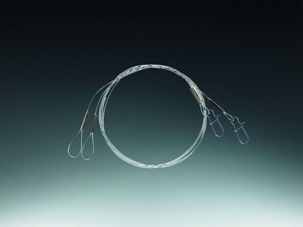 Balzer Shirasu Hardmono Rig Snap + Schlaufe 30 cm 1,00 mm 42 kg
