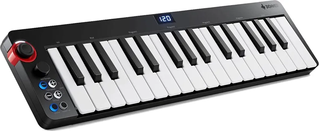 Donner N-32 Contrôleur MIDI 32 Touches avec Pitch Bend et Modulation Tactile