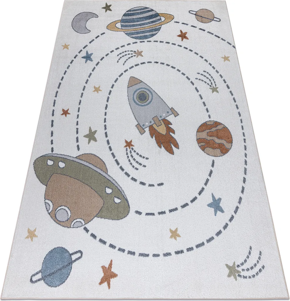 Grand Tapis de Jeu Espace pour Chambre Garçon ou Fille BONO 180x270 cm