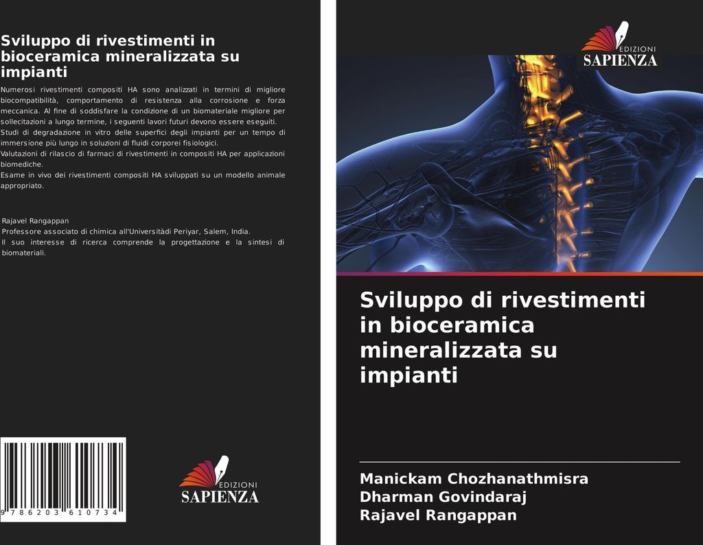 Sviluppo di rivestimenti in bioceramica mineralizzata su impianti
