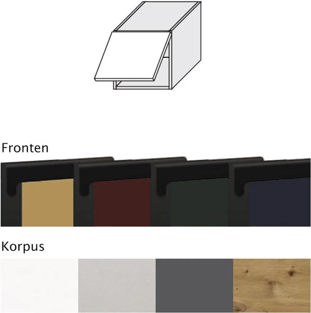 Mobile Pensile VELDEN Verde Smeraldo Opaco 30cm - Arredo Cucina Moderno