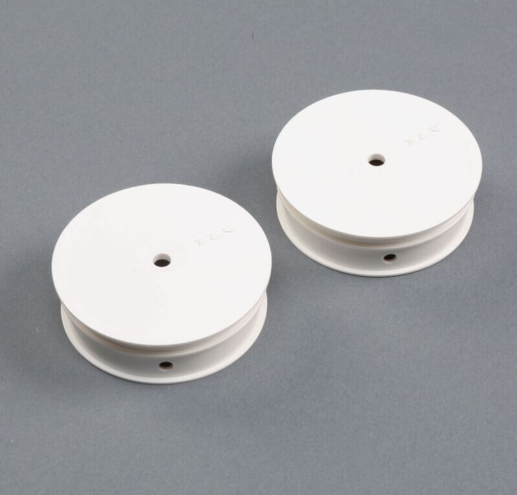 Losi Narrow Front Wheel, Stiffezel, White (2): 22 Produktbild 