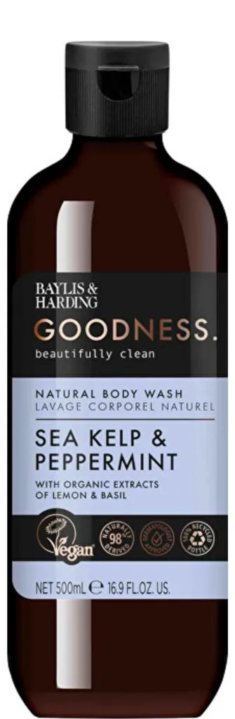 Nettoyant corps Sea Kelp & Peppermint Goodness rafraîchissant 500ml