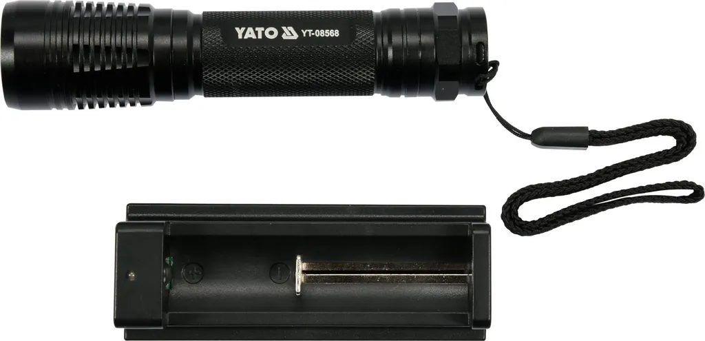 Torcia Tattica LED 6W 500lm | Luce Stroboscopica Difesa Personale