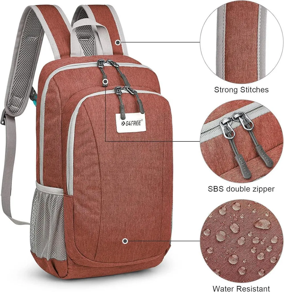 Sac à dos G4Free 10L Mini Daypack léger et polyvalent pour randonnée
