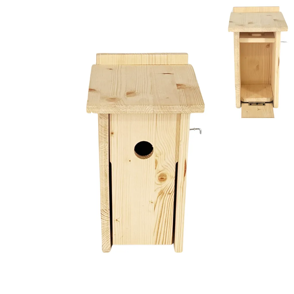 Nido CAWI Premium per Blink Outdoor - Birdwatching in Legno Ecologico