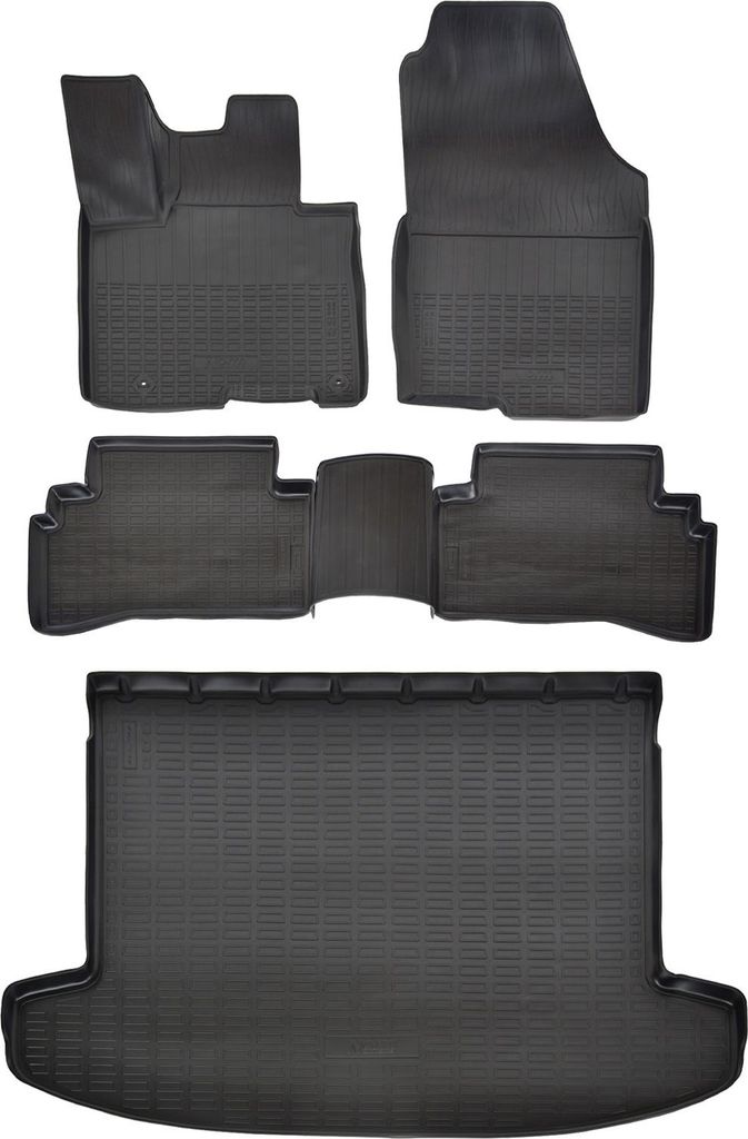 3D Tapis en caoutchouc pour Hyundai Tucson 4 SWB EU depuis Image du produit 