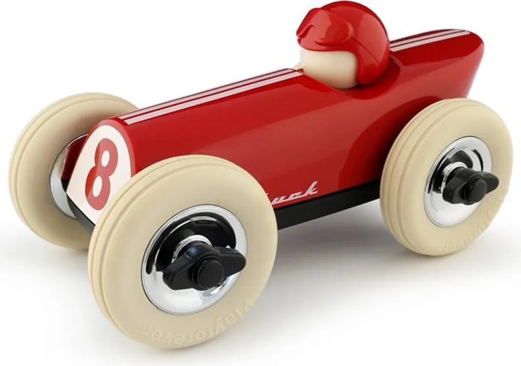 Voiture Jouet Incassable Buck Rouge Playforever : Fini les Jouets Fragiles