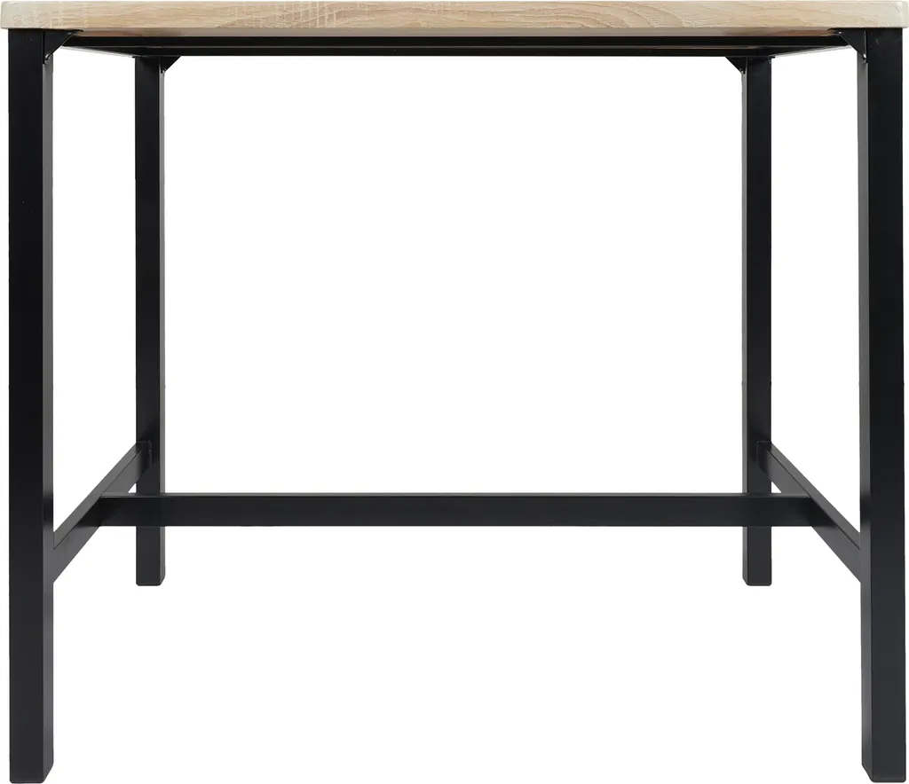 Table mange-debout compacte avec 4 tabourets encastrables - 2