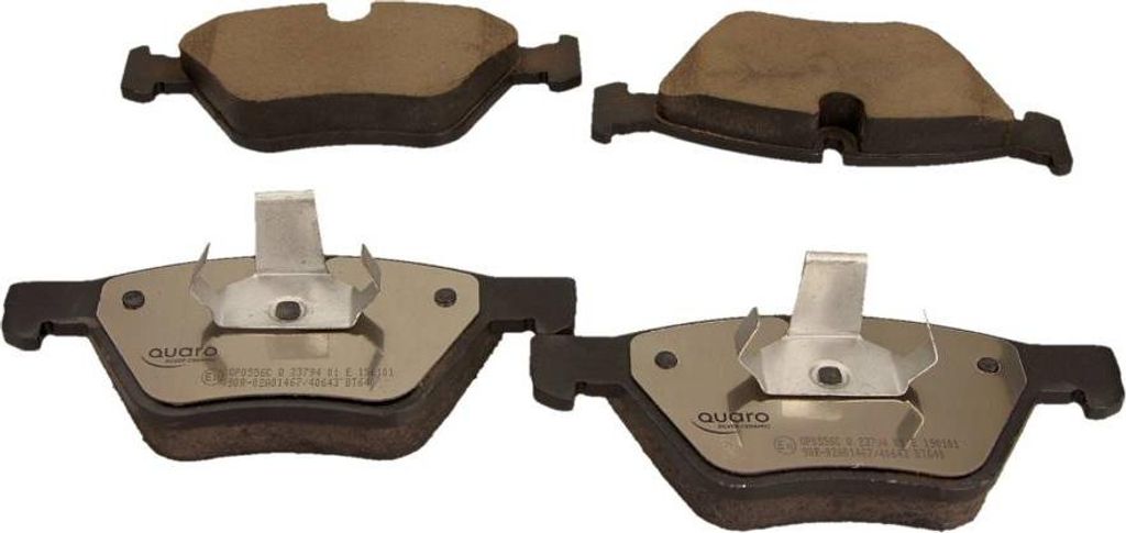 Quaro Schinkenbeläge. Bmw P. E60/61/90/91 Quaro Silber Keramik