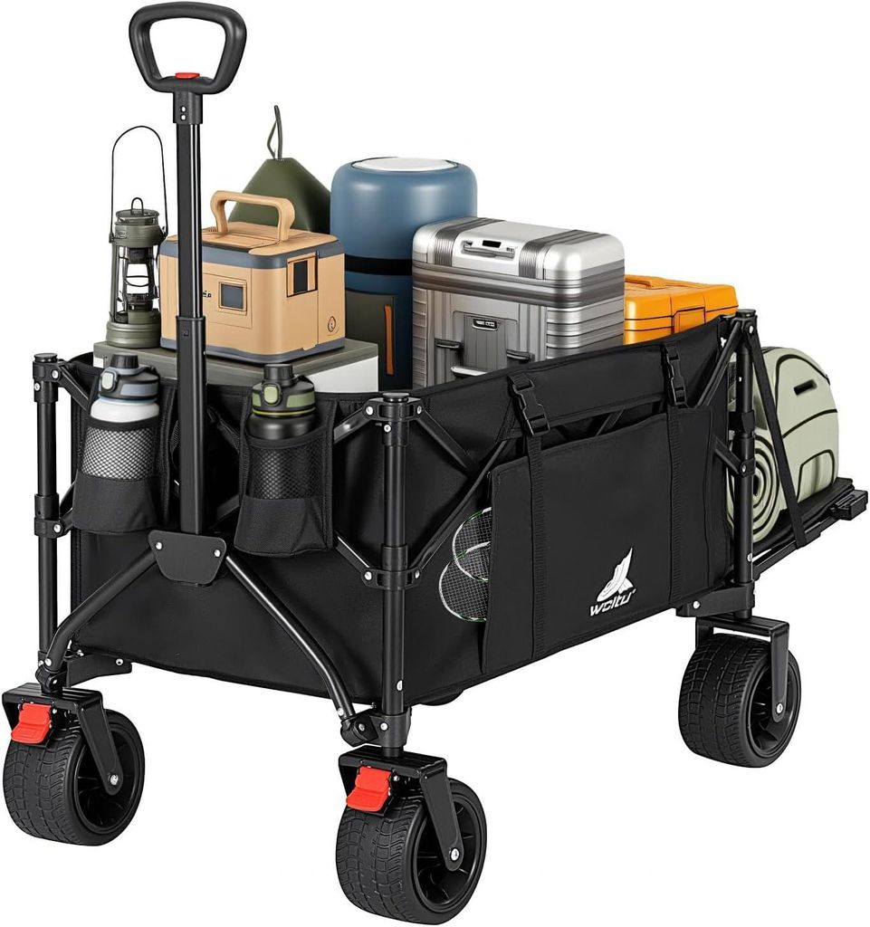 WOLTU Bollerwagen faltbar, Campingwagen 205 L, Tragkraft Produktbild 