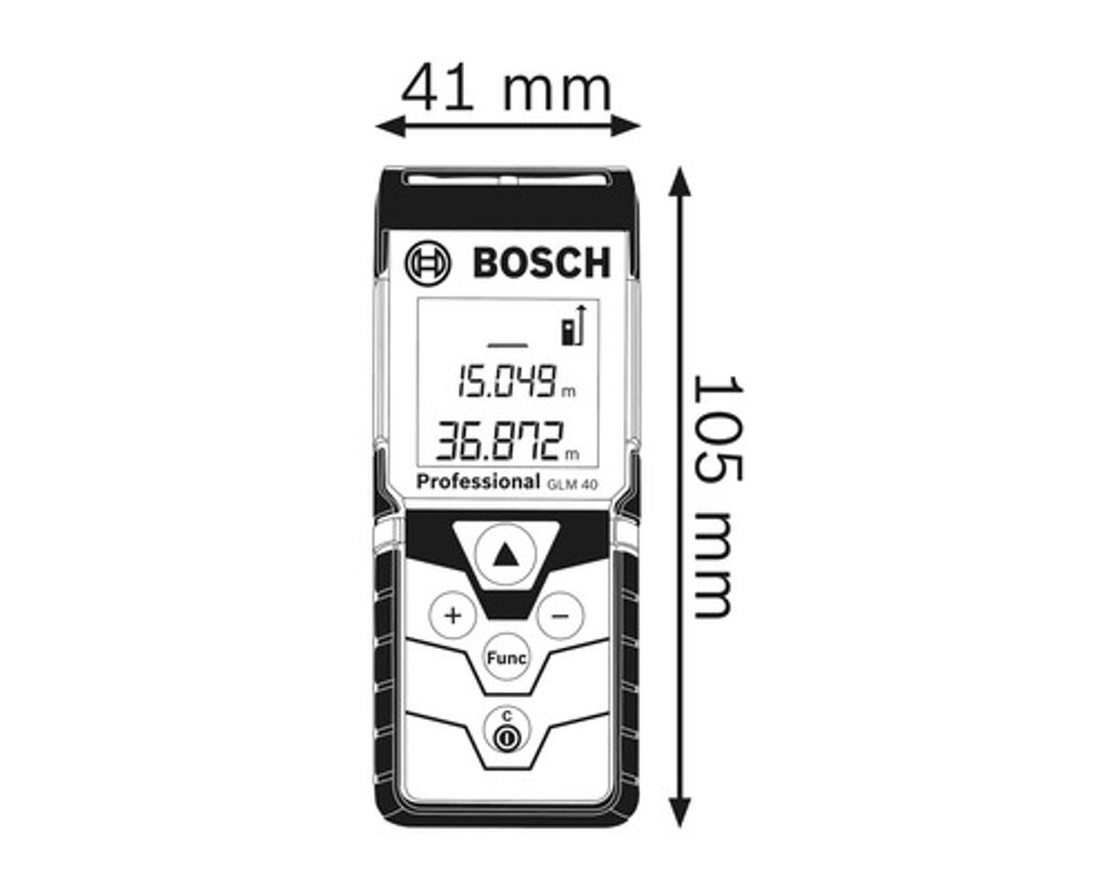 Bosch Professional GLM 40 Laser-Entfernungsmesser Produktbild 5