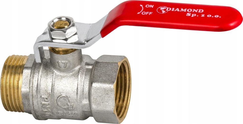 STANDARD-KUGELHAHN 1WZ MIT STOPFEN GWxGZ Produktbild 