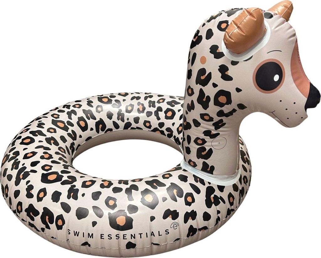 Swim Essentials Bouée 95 cm Beige Léopard Image du produit 
