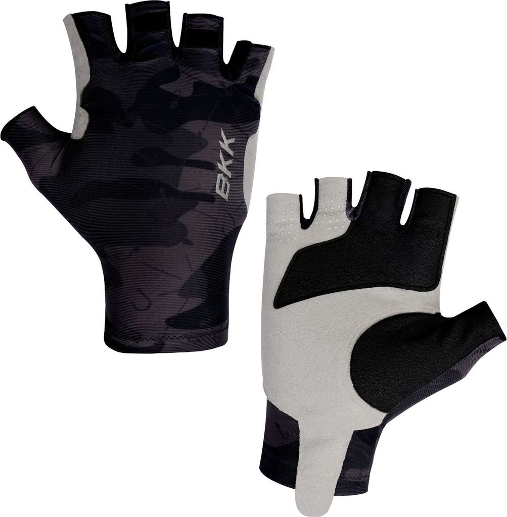 BKK Flamingo Half Finger Gloves 3 Camouflage - Angelhandschuhe, Größe:XL