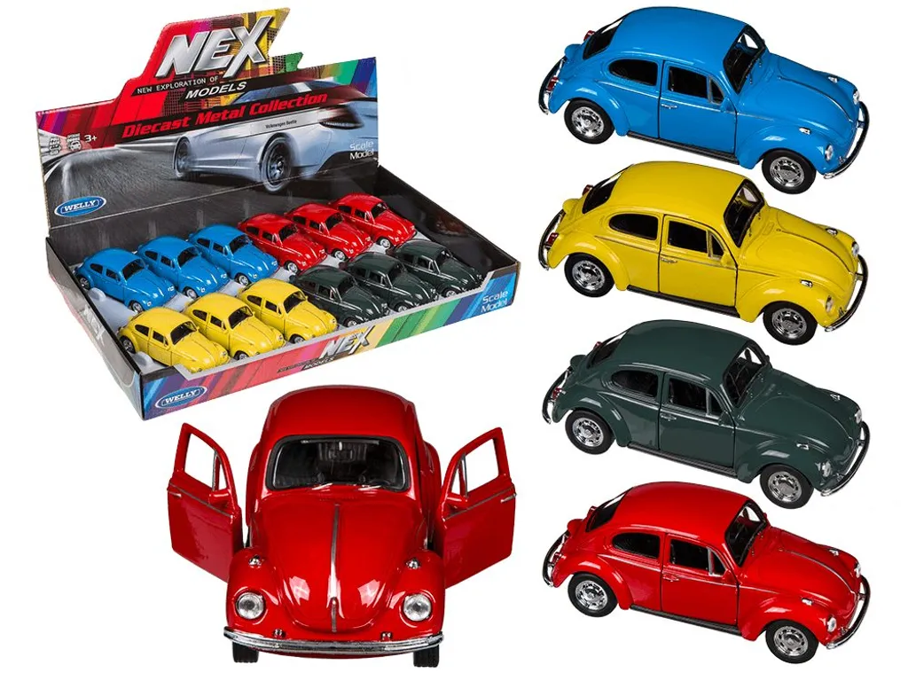 Cadeau Idéal VW Coccinelle 1960 Miniature en Métal pour Petit et Grand