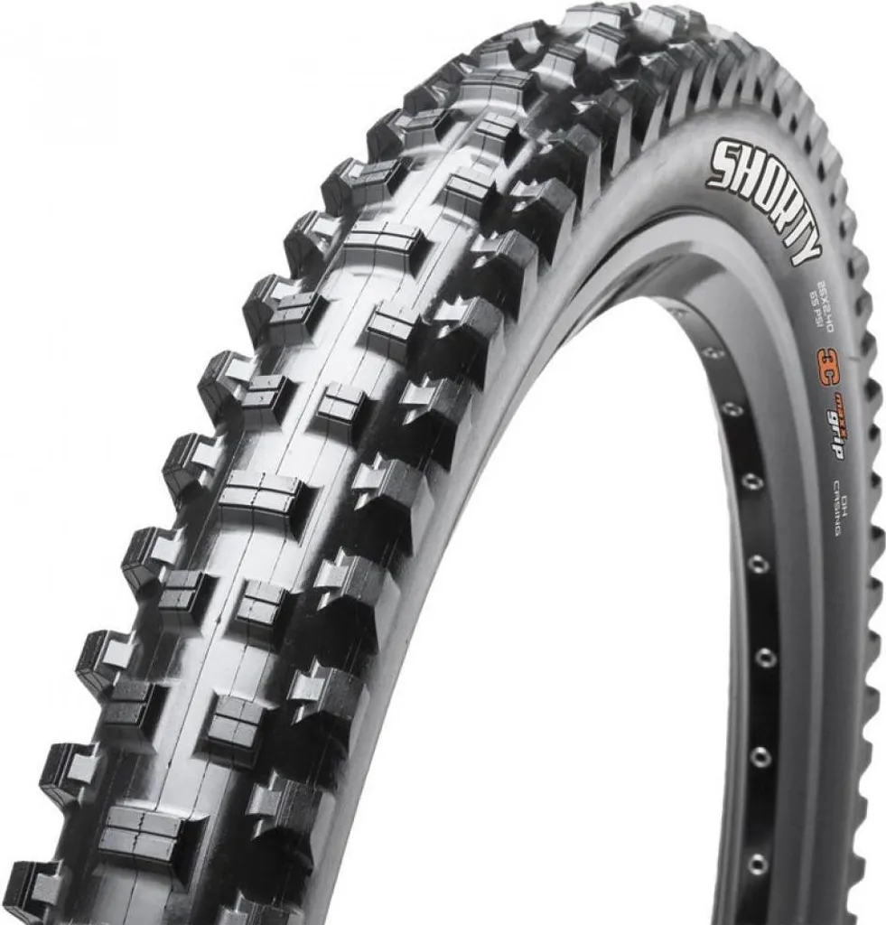 Pneu Maxxis Shorty 26x2.30 3C MaxxTerra EXO TLR pour VTT de Descente