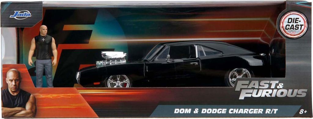 Fast & Furious Dodge Charger R/T Auto mit Dominic Toretto Produktbild 