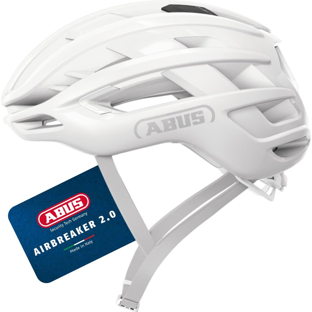 ABUS Rennradhelm AirBreaker 2.0 - leichter Fahrradhelm mit Fokus auf Belüftung, Aerodynamik, icherheit und Komfort für professionellen Radsport -...