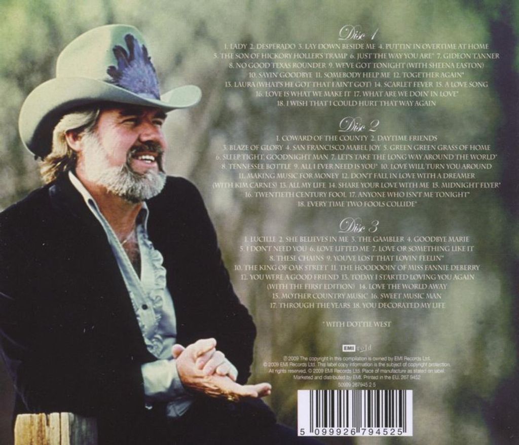 Kenny Rogers - Das Beste von Kenny Rogers CD