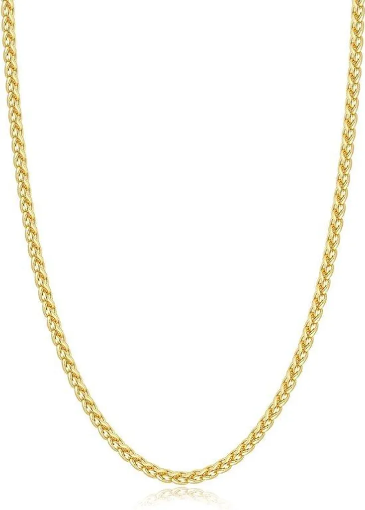 Collier en or 18 carats noir - Bijou de luxe d'une longueur de 45 cm