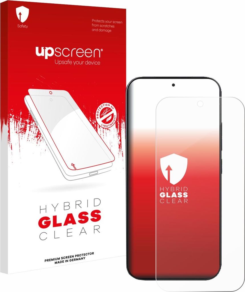 upscreen Schutzglas für Xiaomi 17 Pro Schutzfolie Panzer Folie Glas Display Schutz klar