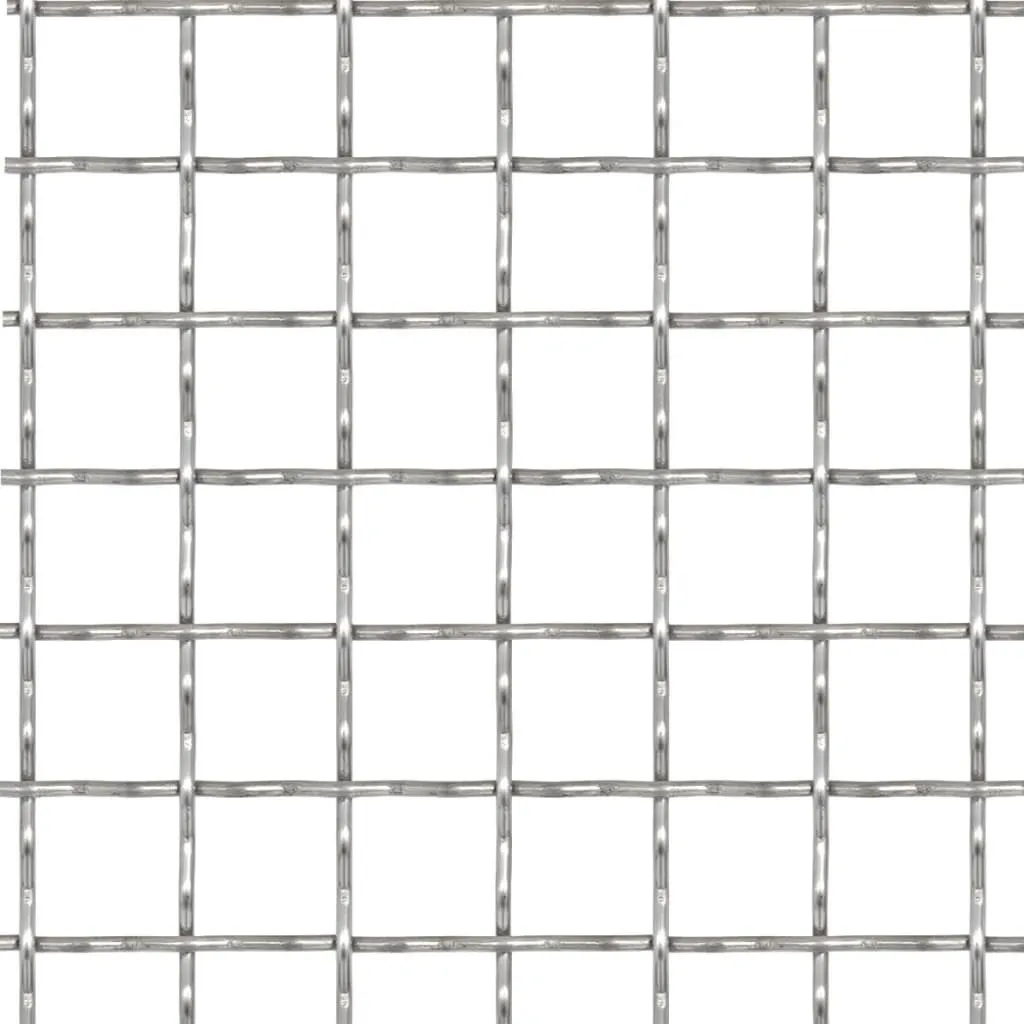 Pannello Rete Inox 21x21x2.5mm | 100x85 cm Uso Industriale e Civile