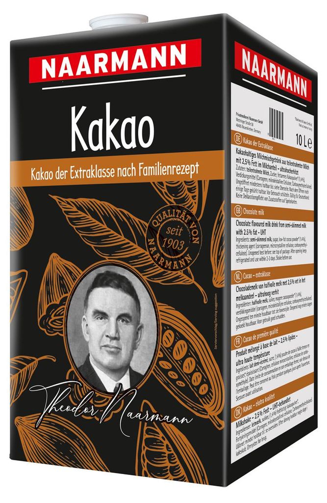 Naarmann premium kakao o smaku kremowego mleka 10000ml Zdjęcie produktu 