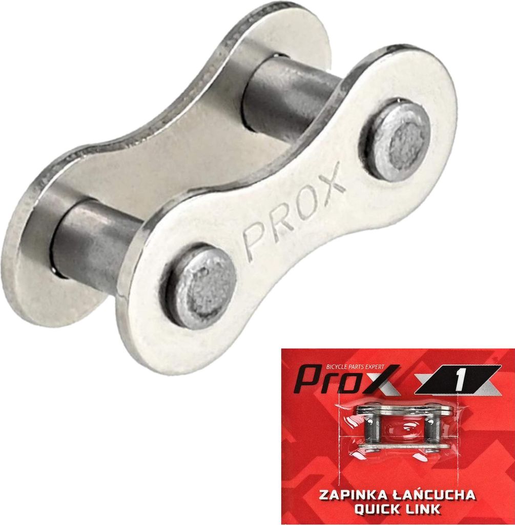 Prox Silber Automatischer Kettenclip, 1-Reihig, Wiederverwendbar