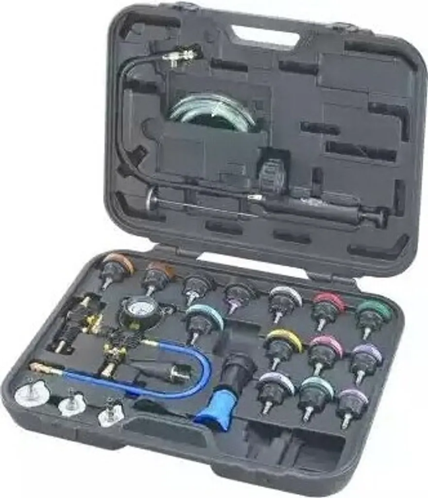 Solution fuite liquide refroidissement : Coffret KS TOOLS 150.1930 25 pcs - 19