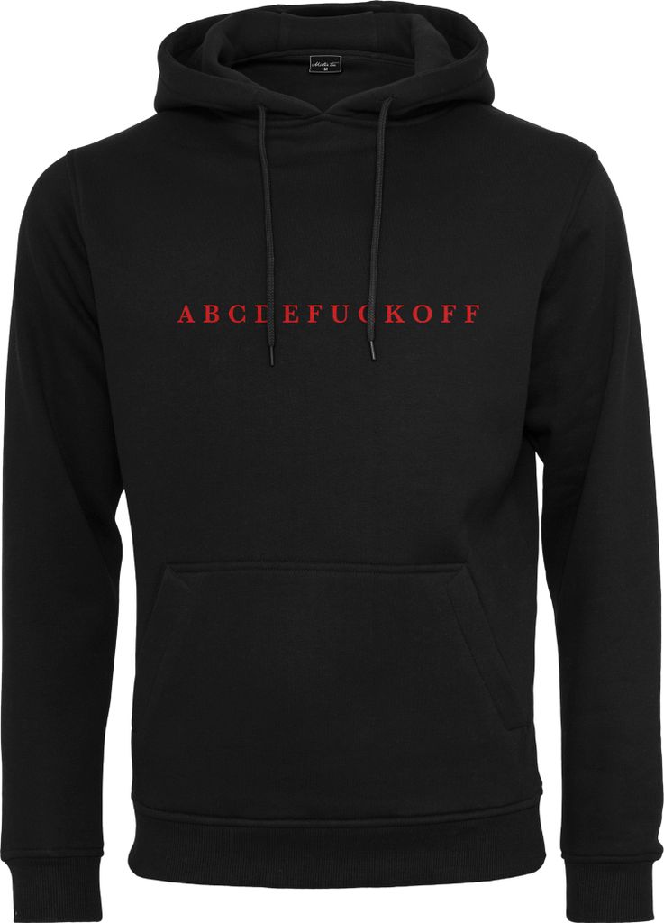 Mister Tee Hoodie ABC Hoody Black-S