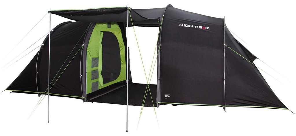 High Peak Tauris 6, Camping, Tunnelzelt, 14,2 kg, Schwarz Produktbild 