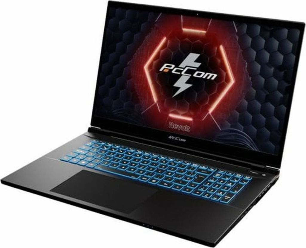 Laptop PcCom Revolt 4070 17,3" Intel Core i7-13700HX 32 GB RAM 1 TB SSD Nvidia Geforce RTX 4070 Qwerty Spanisch