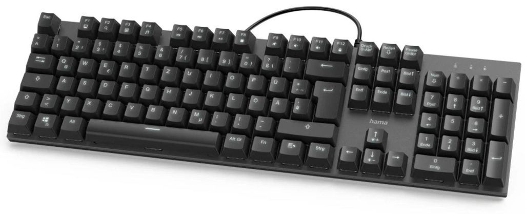 Hama Mechanische Office-Tastatur MKC-650, extralanges Image du produit 