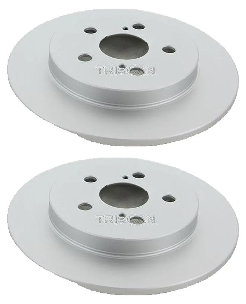 2 Disques de Frein Pleins Ø 259 mm TRISCAN pour SUBARU TREZIA 8120 68102