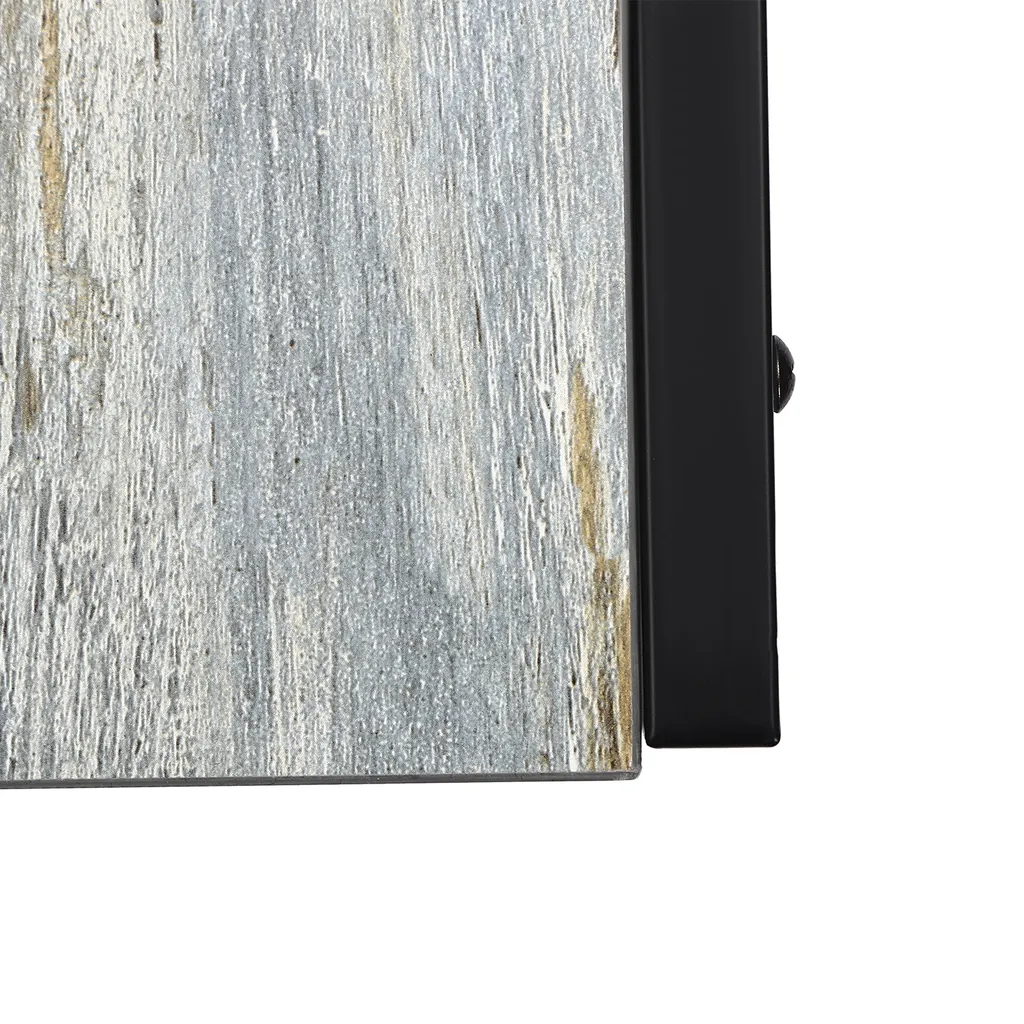Range bouteille mural gain de place style industriel pour petits espaces - 10
