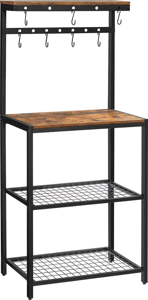 Organisez votre intérieur : Étagère industrielle stable pour petits espaces
