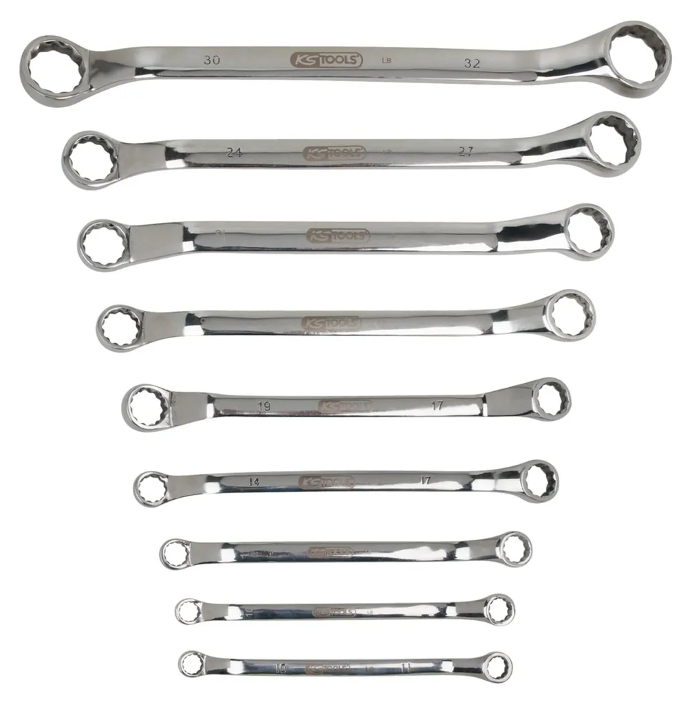 Clés mixtes coudées INOX KS TOOLS 964.1140 - Robustesse et anti-corrosion