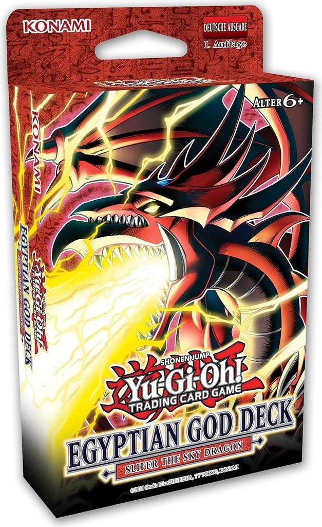 A product box for a Yu-Gi-Oh! trading card game deck.