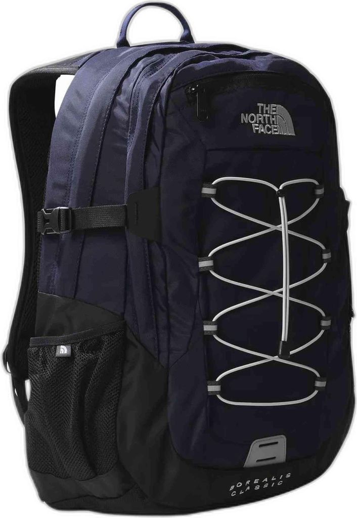 The North Face Borealis Classic Rucksack Grau, Navy Nylon Produktbild 