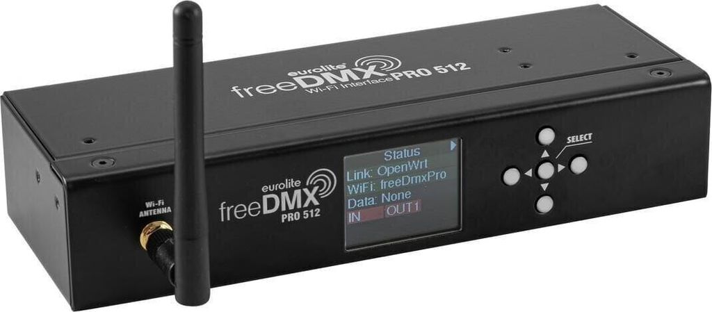 Eurolite freeDMX PRO 512 DMX Interface WLAN-faehig