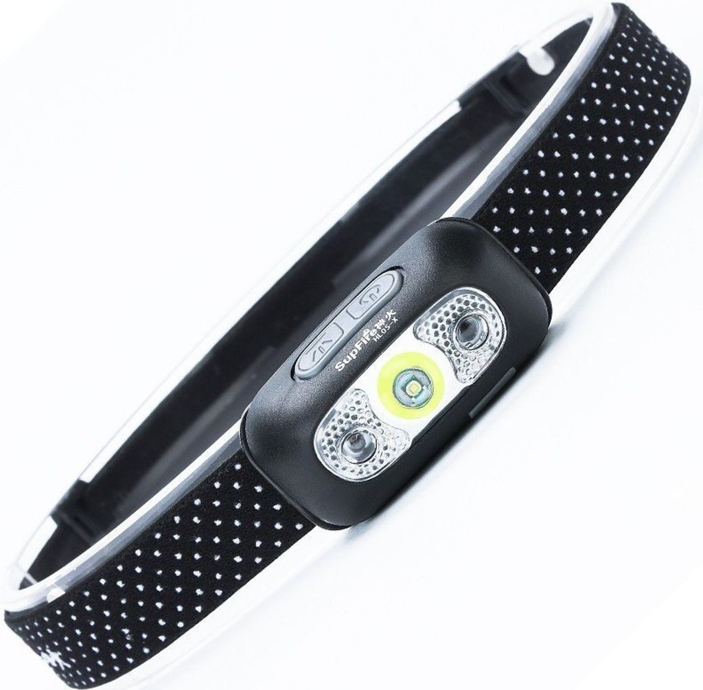 Supfire HL05-X LED-Stirnlampe JINGRUI XD-3535 120 lm, USB, Li-ion
