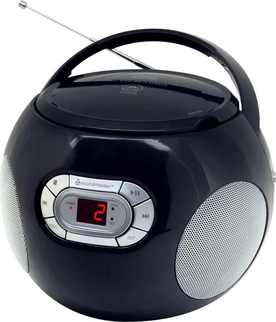 Soundmaster SCD2120SW sw/si CD-Boombox Produktbild 