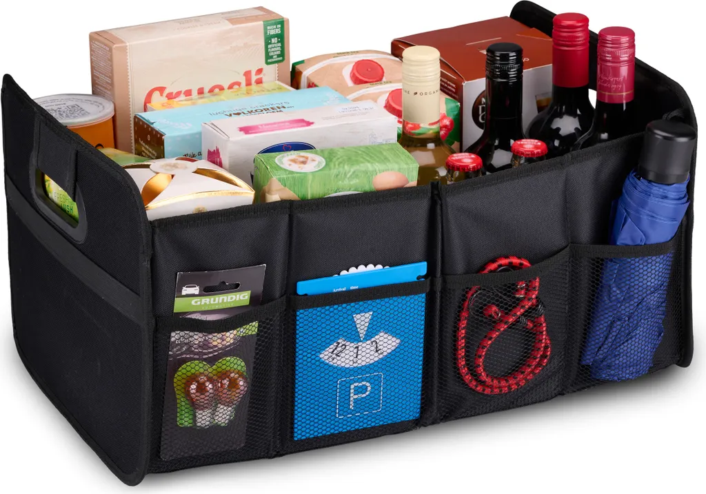 Organizer Auto All Ride Nero 50x32x70 cm | Minimal ed Efficiente
