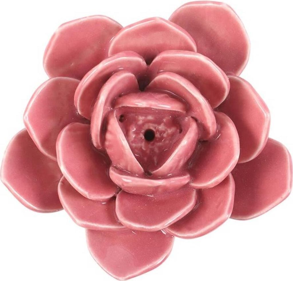 Something Different - Räucherstäbchen-Halter "Pond Dipping", Seerose SD6913 (Einheitsgröße) (Pink)