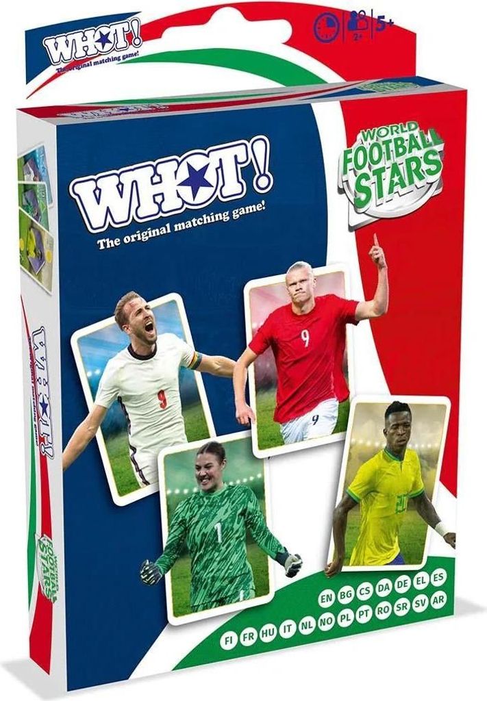 World Football Stars Whot! – Lingua: Inglese Immagine del prodotto 