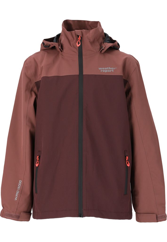 WEATHER REPORT Funktionsjacke Borise Jr. mit wasserdichter Ausstattung 5127 Marron 176