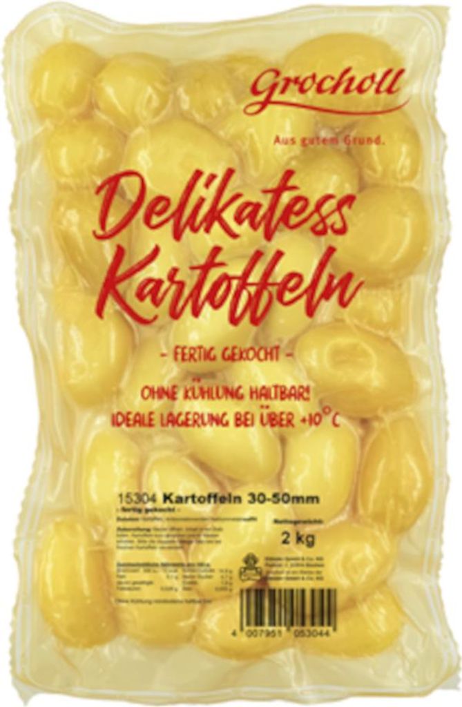 A bag of pre-cooked potatoes.