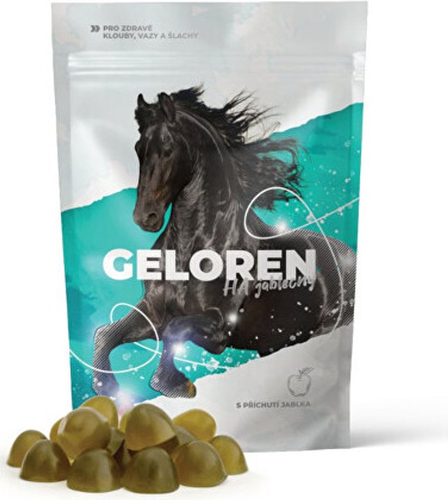 Geloren Horse HA Kollagen für Pferde Apfelgelees 3x 450 g Produktbild 
