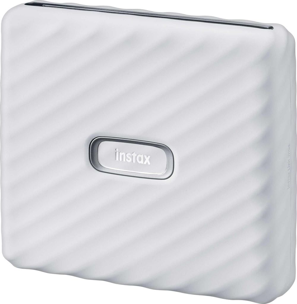 Fujifilm Instax Link Wide A Ex D Tragbarer Fotodrucker Silber Silber One Size